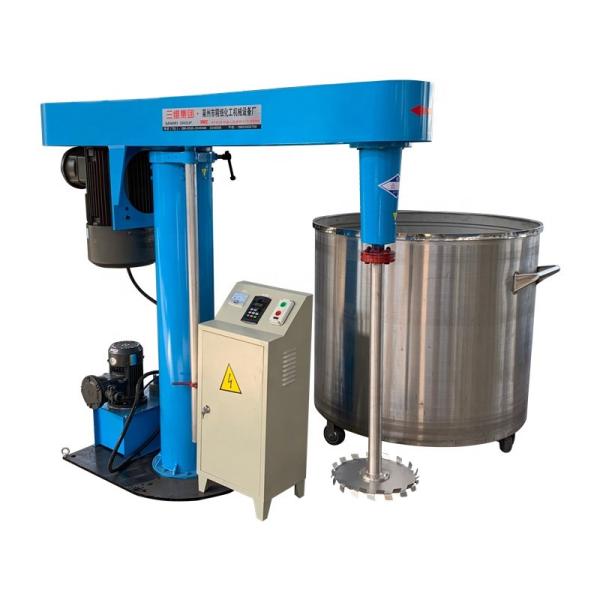 Acrylic Paint Coatings Emulsion Making Machine with Professional Dissolver Mixer