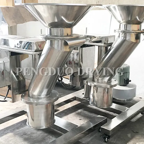 Industrial Horizontal Ribbon Blender with High Mixing Uniformity Efficiency and Stainless Steel Construction