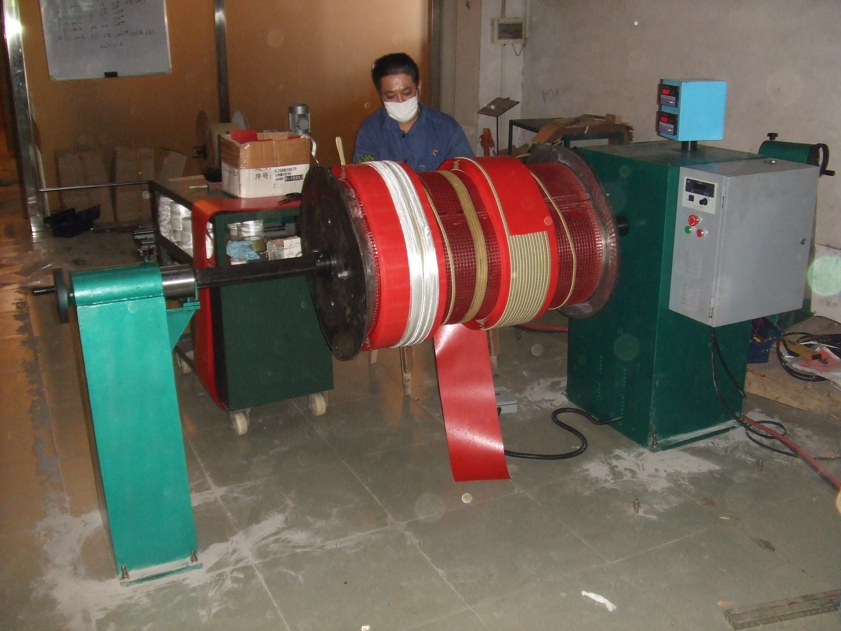 Horizontal Winding Machine For Transformer 600mm Coil Transformer Winding Machine
