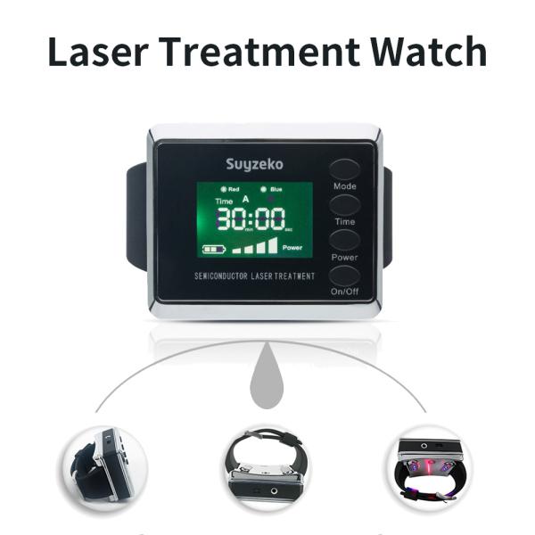 Laser Therapy Physical Rehabilitation Watch Semiconductor Low Level For Diabetes