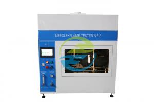 China Needle Flame Test Apparatus For Fire Hazard Testing Touch Screen Operation on sale