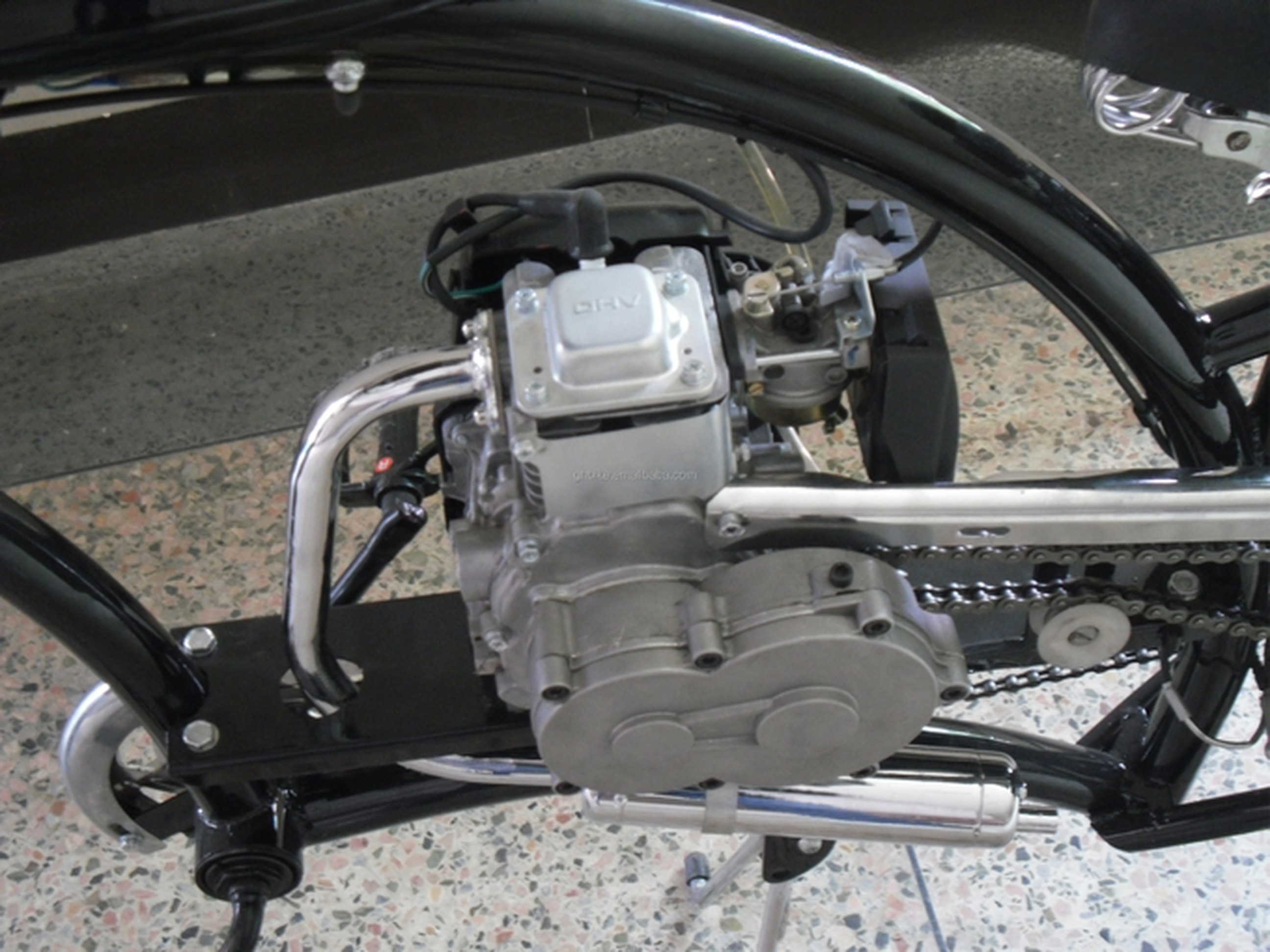 South of American 50CC 4 Stroke Gas Engine Motor Bicycle with Suspension Fork