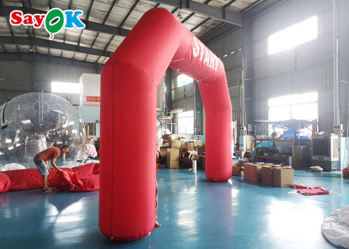 Multi Functional Inflatable Arch Advertising Decoration For Charity Activities Exhibition Stands