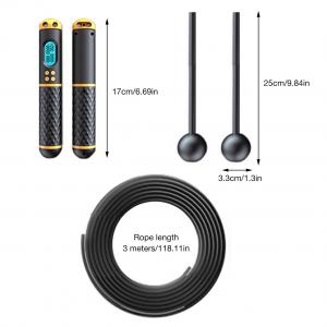Quality Weight Loss Smart Jump Rope Counter Speed Counting Digital Jump Rope Adjustable Cordless Skipping Fitness Jump Rope wholesale