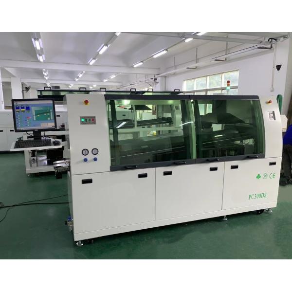 PC Control Lead-free Wave Soldering Machine PC250DS, PC300DS, PC350DS For PCB DIP Production Line