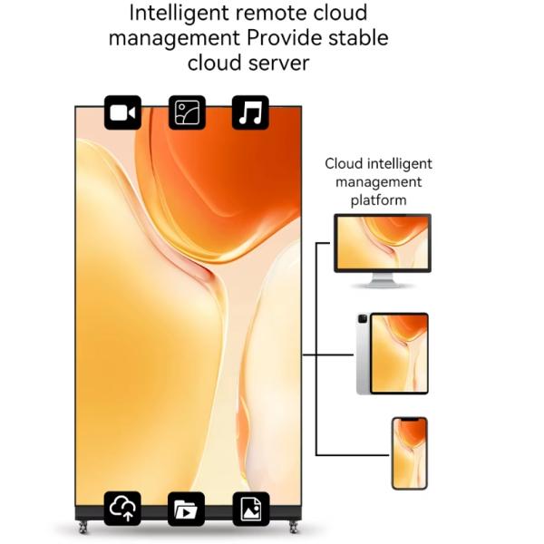 Standing 75 Inch Interactive Digital Signage Display Totem Full HD 1080p LCD Monitor Touch Screen Kiosk Advertising Screen