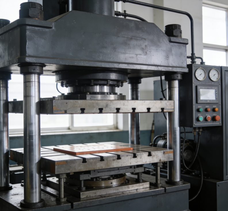 Durable Column Rubber Vulcanizing Press Machine For Rubber Products Manufacturing