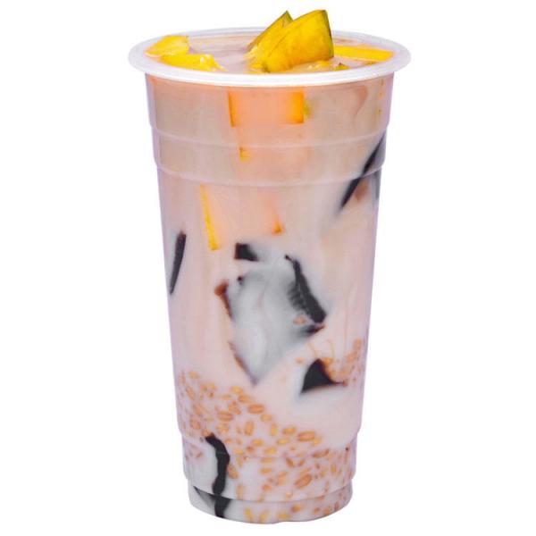 Top Diameter Blister Bubble Cup Lids Disposable Plastic Cup For Fruit Drinking