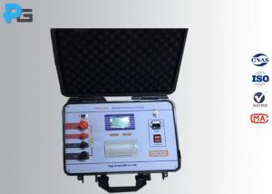 Quality 9 KG Transformer Testing Equipment , Contact Resistance Meter 0.1μΩ Resolution wholesale