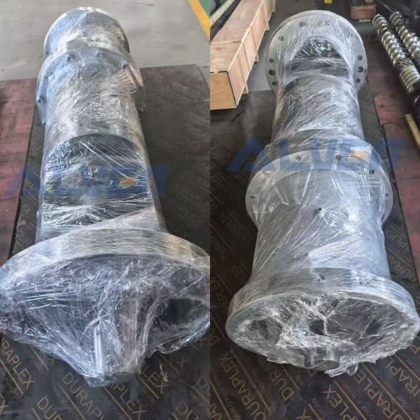 Grade 2 Extruder Squeezer Screw & Barrel For Tons Of Packets Of Extrusion Granulation