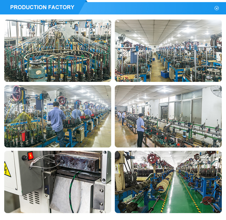 Wear Resistance Cotton Braided Net Tube For USB Wire