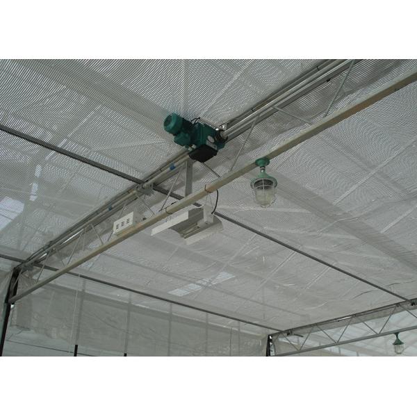 Glass Greenhouses With Thermal Curtain For Perfect Illumination-Deficient Floriculture