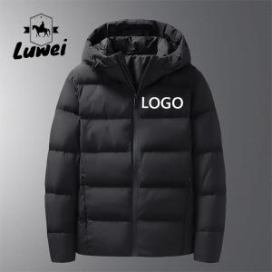 China Long Puffer Cotton Padded Jackets Utility Quilting Bubble Puffer Coat Hooded on sale
