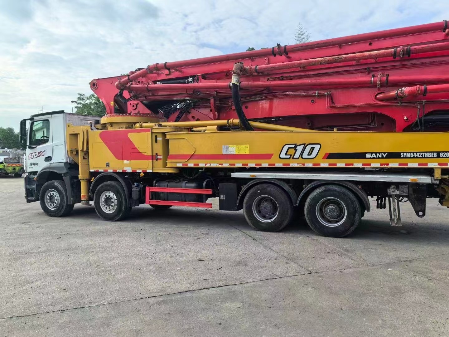 2021 Sany Mercedes Benz Chassis 62m Powerful 315kw Engine Diesel Concrete Pump Truck - Economical Choice