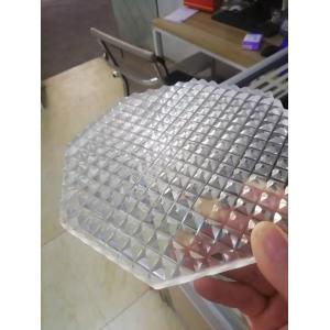 Surface Textures Sandblasting 10MM Sand Carved Glass