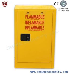 China Heavy Duty Lockable Storage Cabinet With Distinct Safety Signs And Bullet Latches on sale