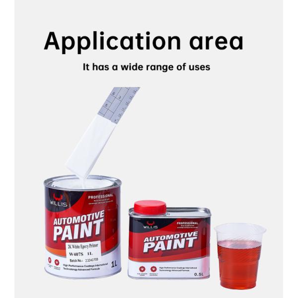 White Epoxy Primer Automotive Primer Paint Dry Grinding Corrosion Resistant