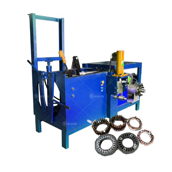 Electric Motor Wrecker Scrap Copper Motor Stator Recycling Machine for Professional