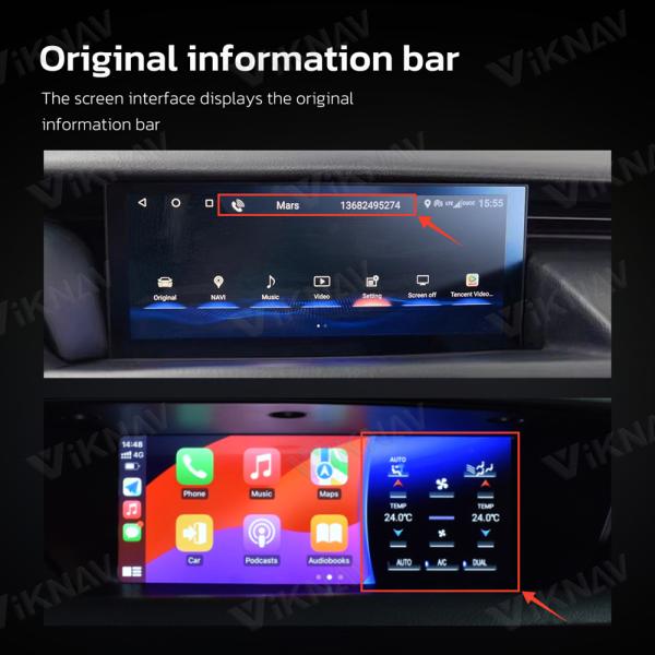 Android 13 Lexus RC IS Aftermarket Radio 2013-2018 Car Stereo Replacement Update