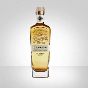 750ml Grander Rum Glass Bottle -Customization, Super Flint Glass Bottle,