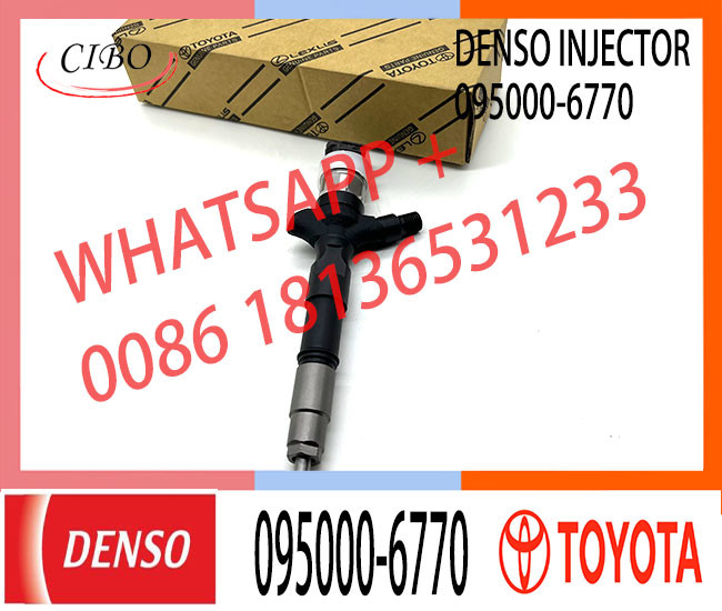 Quality goods 095000-6770 Diesel fuel injector 095000-6770 for Fuel Engine Nozzle DLLA150P966 Toyota Hiace 2.5 D4D HILUX