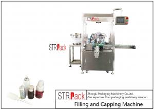 Quality Vial Oral / Nasal Spray Filling Machine Capacity 50bpm With No Leakage System wholesale