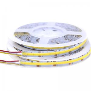 Quality Turnable PCB Warm LED Strip Lights , 608LED/M Dot Free LED Tape wholesale