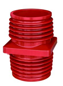 Quality TG1-12Q/152X152 Epoxy Resin Bushing / Switchgear Insulating Wall Bushing wholesale