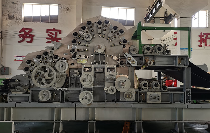 HONGYI 2500mm Double Cylinder Nonwoven Carding Machine for Wool