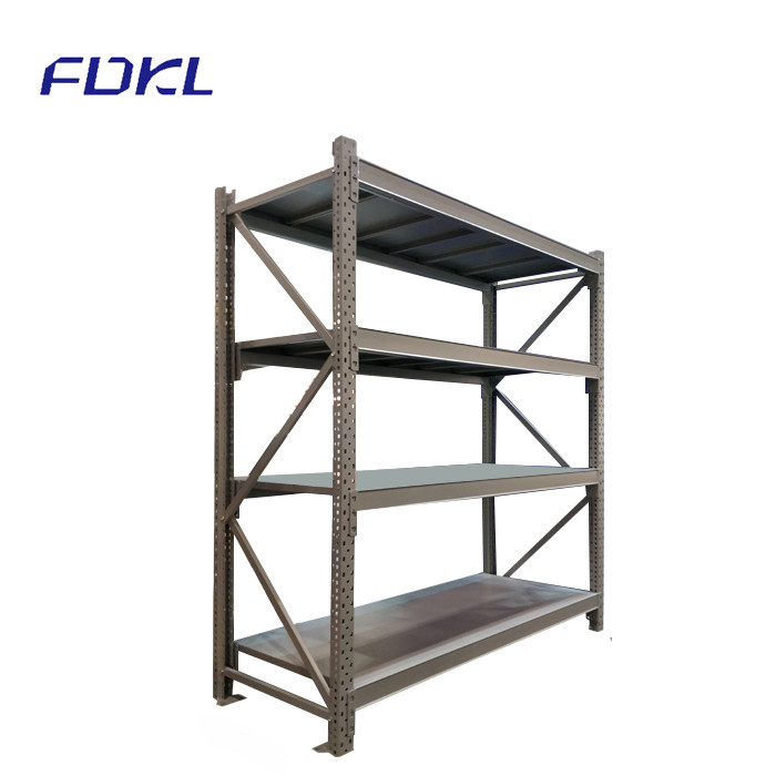 Adjustable Industrial Warehouse Shelving , Powder Coating Steel Metal Rack