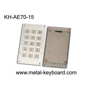 Quality Metal Panel Mount Keyboard with Anti - Vandalism , waterproof mechanical keyboard wholesale