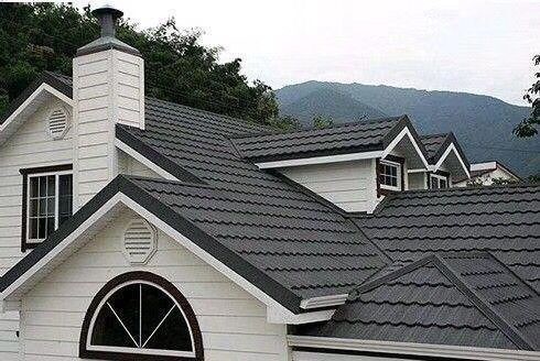 Popular Waviness Stone Coated Roof Tile Aluminum Zinc Roofing Shingle