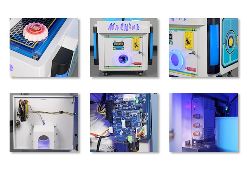 Indoor Air Combat Shooting Arcade Game Machine Twist Egg Award Way