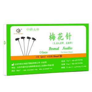Quality Skin Bloodletting Plum Blossom Needles For Hair Loss Zhongyan Taihe Dermal Hammer wholesale