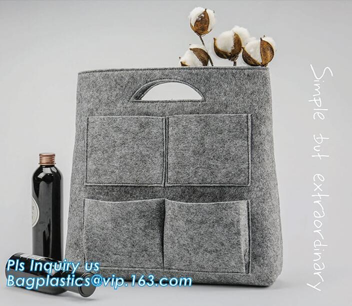 Felt Bag /Clothing And Children Toys Hanging Felt Storage Basket,felt diaper caddy felt bag organizer felt tote bag Felt