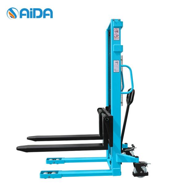 Cheap High Strength Hand Manual Pallet Stacker Forklift 500kg  Electric for sale