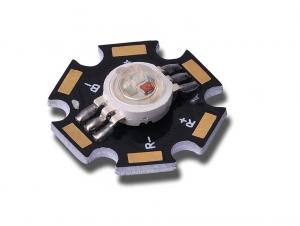 China Rgb Led SMD LED Diode 3w Component Chip 120 Degree on sale