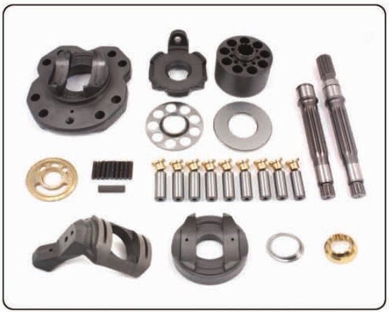 E312C Hydraulic Pump Repair Kit SBS80 Cylinder Block Piston Shoe / Ball Guide