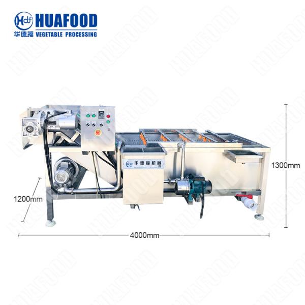 Industrial potato cleaning peeling machine root vegetable brush roller washing