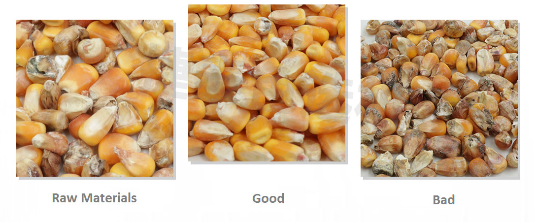 4 Chutes Multifunctional RGB CCD Grain Corn Color Sorter High Performance