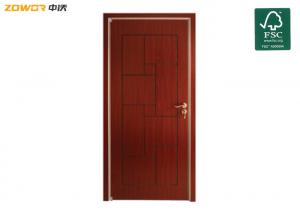 Quality Custom PU Painted Curved Solid Wood Interior Doors wholesale