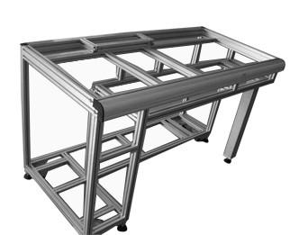 Cheap Shelves Accessories Table T Slot Aluminium Extrusion Profiles for sale