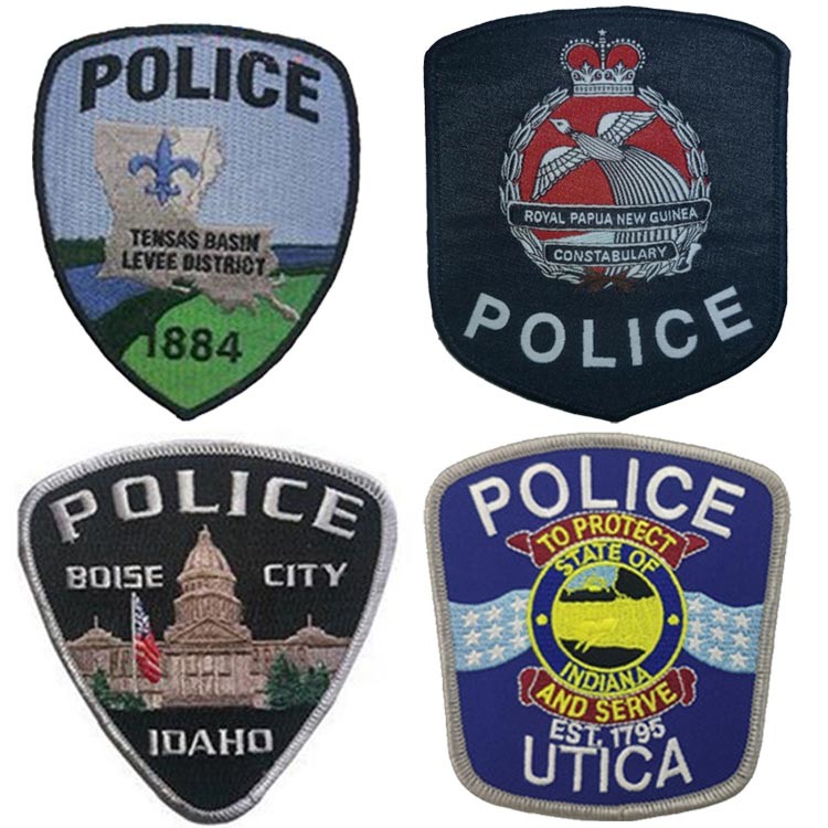 Merrow Border Police Embroidered Patch