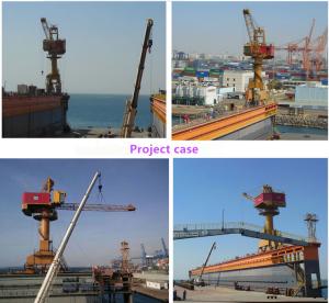 Quality Grab Bucket Mobile Harbour Level Luffing Portal Crane wholesale