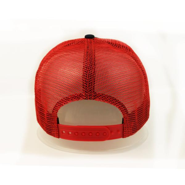 Customized Size Snapback Hats , Mesh Trucker Cap 3d Embroidered