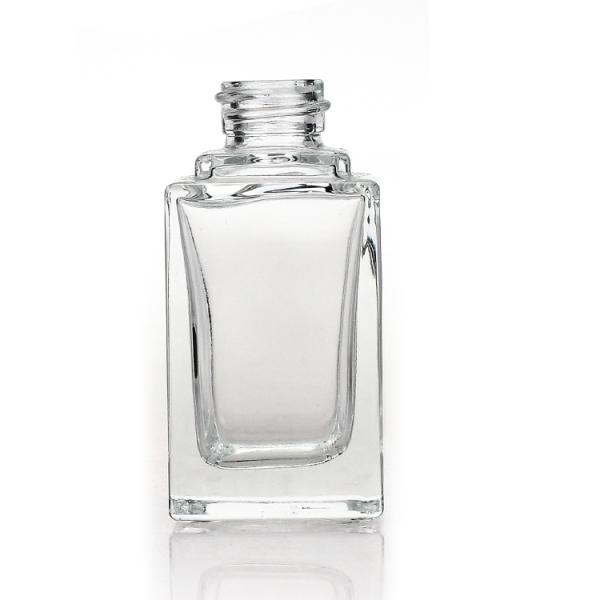 Packaging 25ml Liquid Foundation Bottles Glass Square With lotion pump