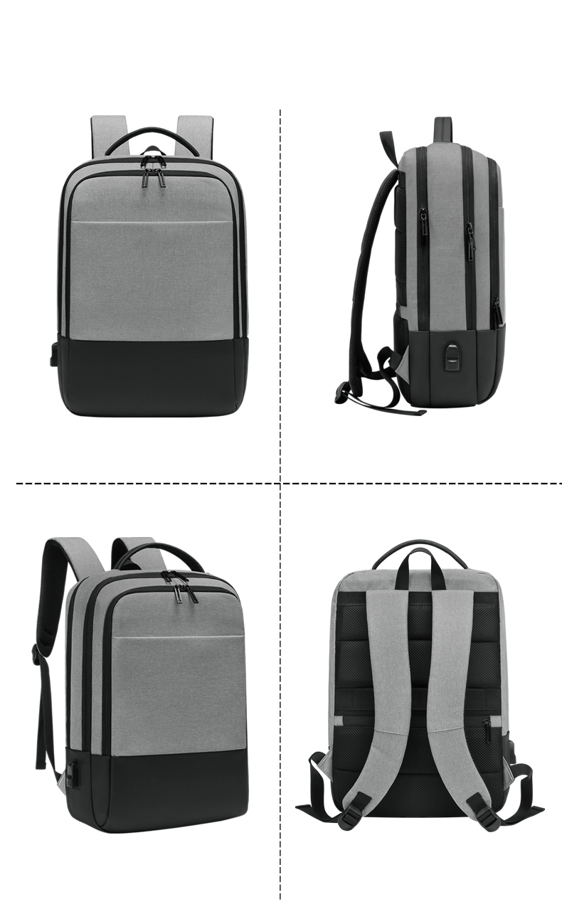 Factory wholesale USB Charging bagpack Notebook waterproof Laptop Back pack leisure travel Backpack bag school backpack
