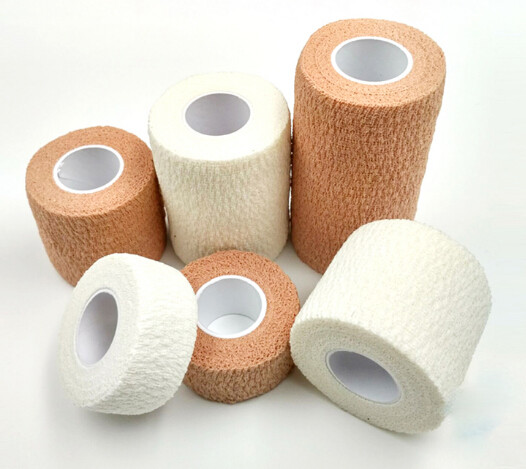 Cohesive Bandage selling well medical production bule high elastic adhesive wound bandage different size,MEDICAL, BANG