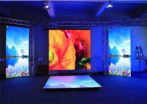 China 1000x500mm Light Up Floor Tiles , P5.2mm LED Digital Dance Floor on sale
