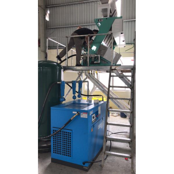 Automatic Computing Garlic Grading Machine 5 Chutes 12 inch Humanized display
